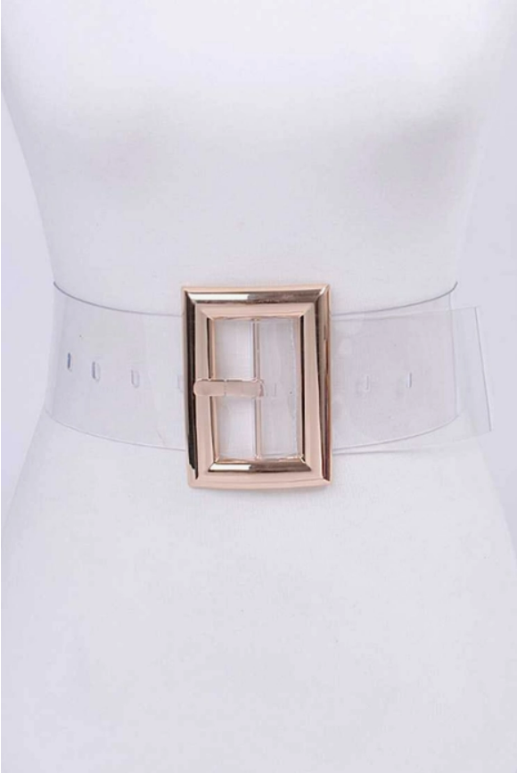 Clear Wide Belt (Plus) – The Duchess Dowry