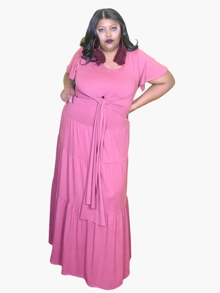 Jessica Front Tie Skirt Set (2 Colors)