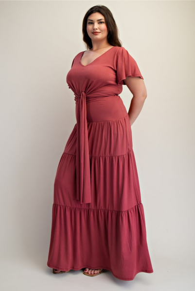 Jessica Front Tie Skirt Set (2 Colors)