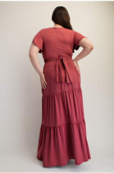 Jessica Front Tie Skirt Set (2 Colors)