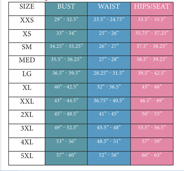 Blake - Petite, Reg, Tall Length (S-5X)