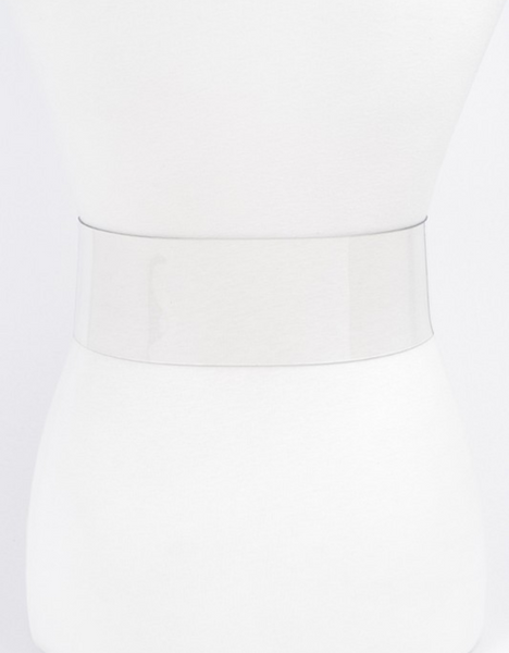Clear Metal Buckle Belt (Reg & Plus Size)