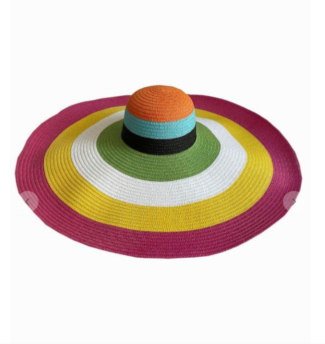 Daisy Multicolor Oversized Hat