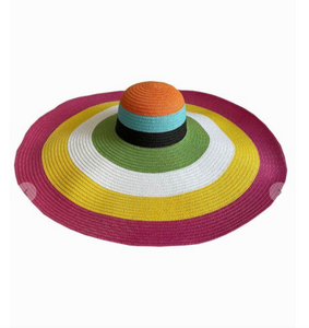 Daisy Multicolor Oversized Hat